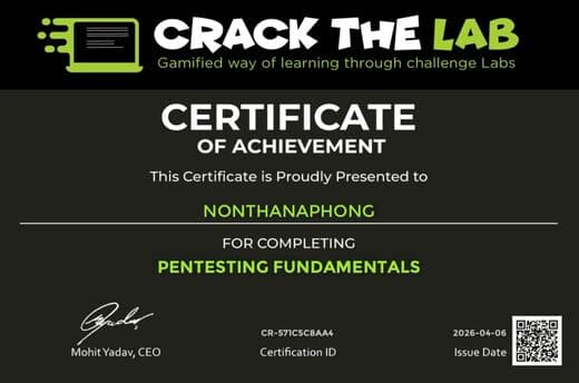 Pentesting Fundamentals